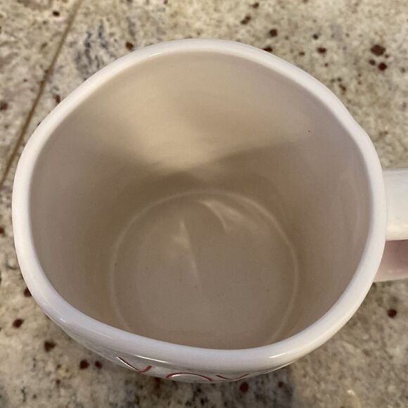 NWT Rae Dunn XOXO 2 Color Hearts Valentine’s Day Coffee Mug Cup - Picture 8 of 11